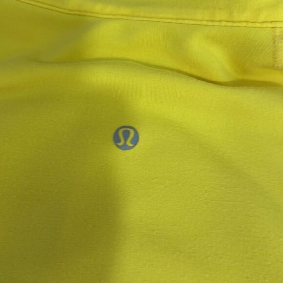 Lululemon Define Thumbholes Full Zip Slim Fit Jacket In Yellow Size 2 - Picture 3 of 6